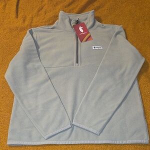 Cotopaxi Gray Men's Zip-Up Fleece Sweater
